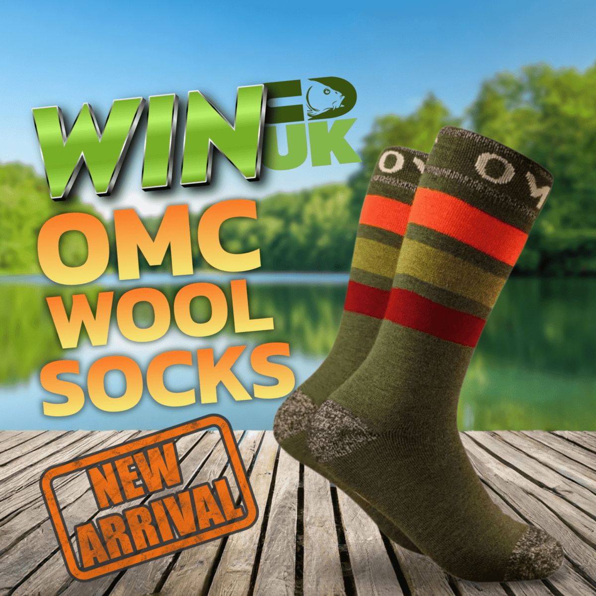 OMC Socks - Every Ticket Wins a PRIZE