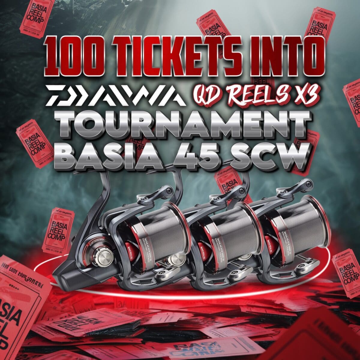 100 Tickets into the BASIA DRAW