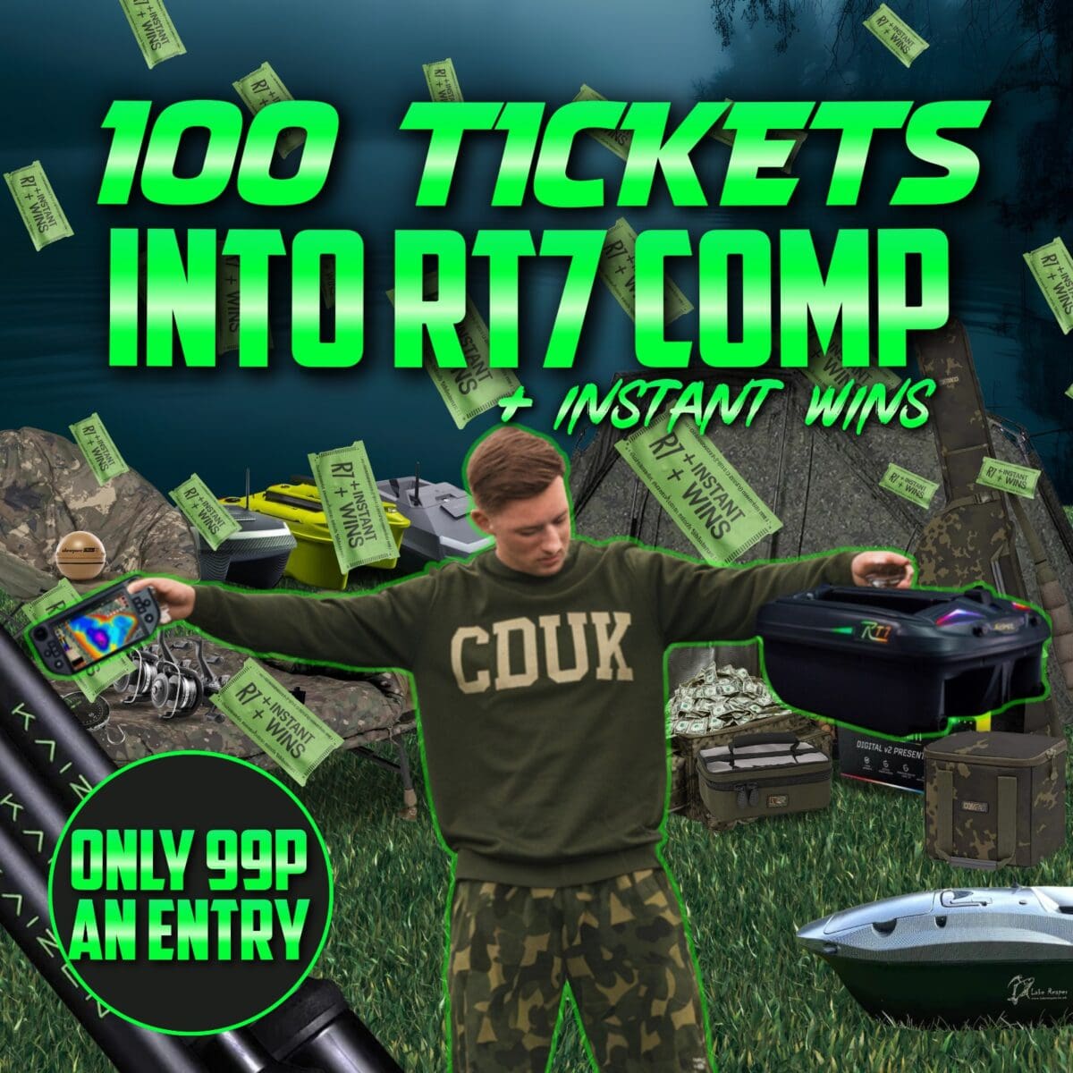 100 Entrees into the RT7 Comp (worth £199)