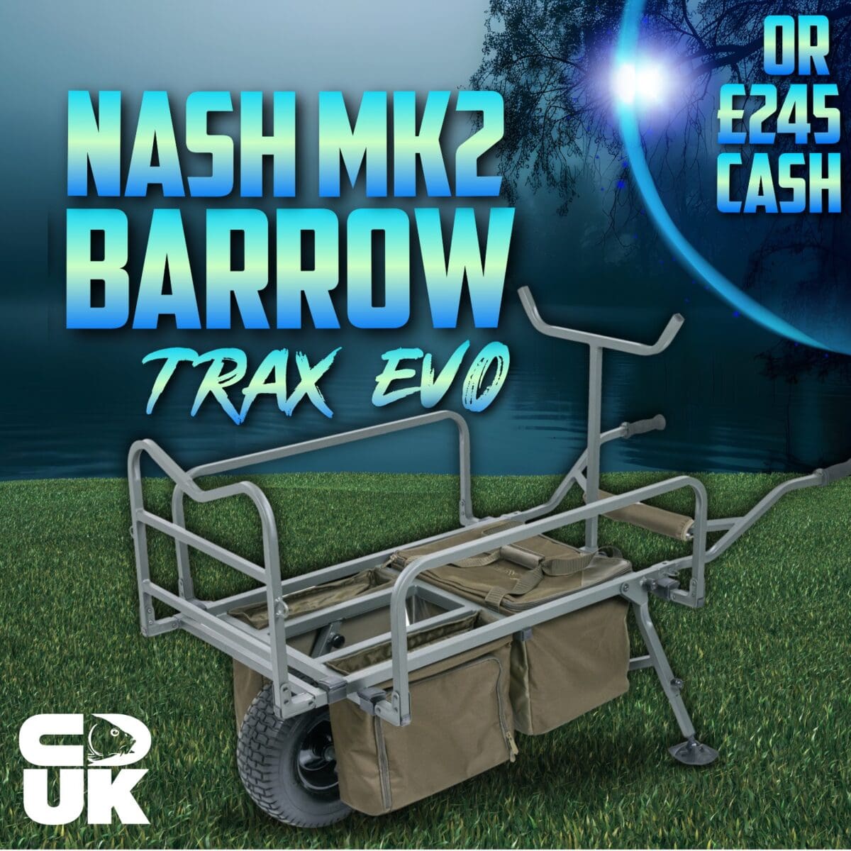 Nash Trax Evo Mk2 Barrow or £245 CASH