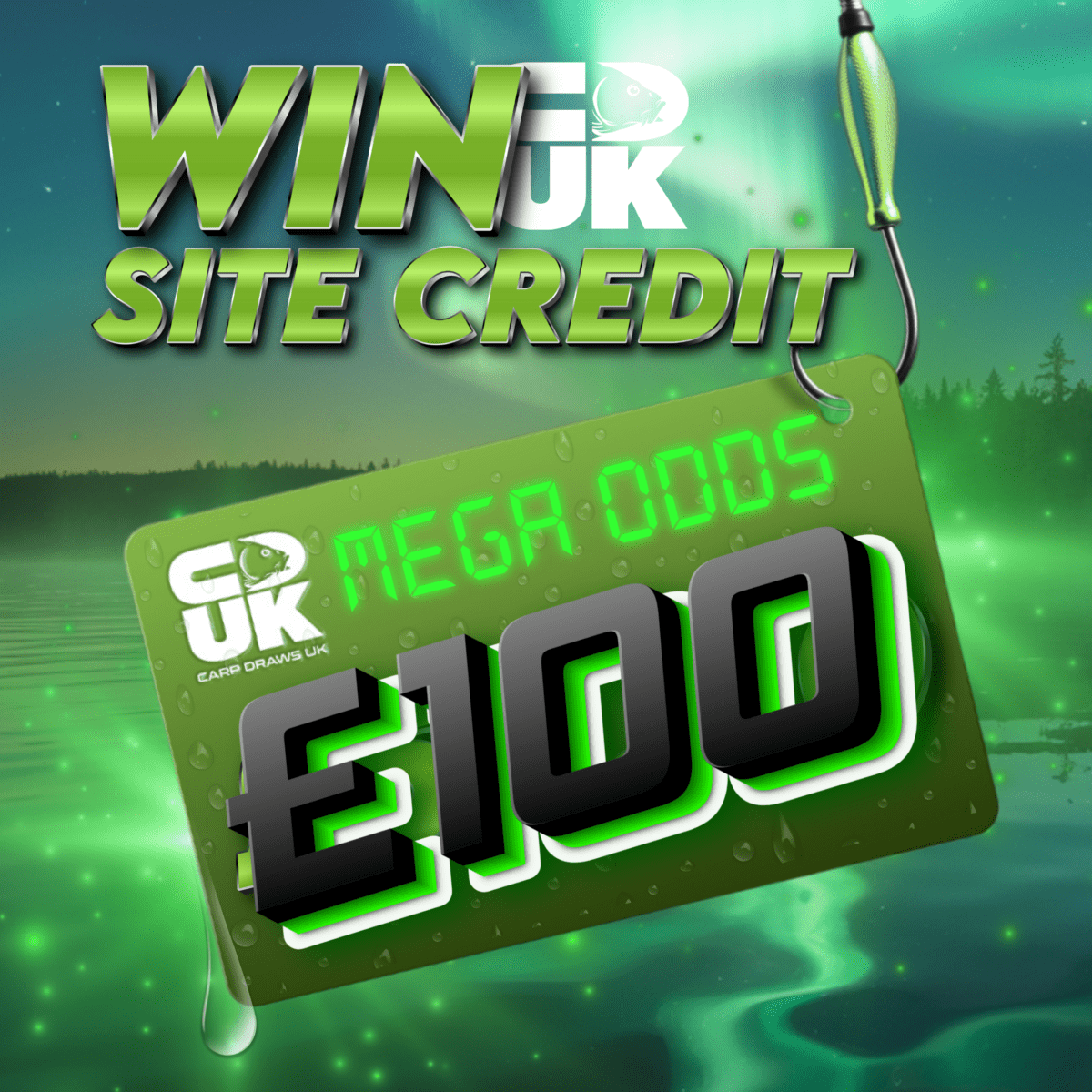 £100 CDUK SITE CREDIT MEGA ODDZ ONLY 15 TICKETS