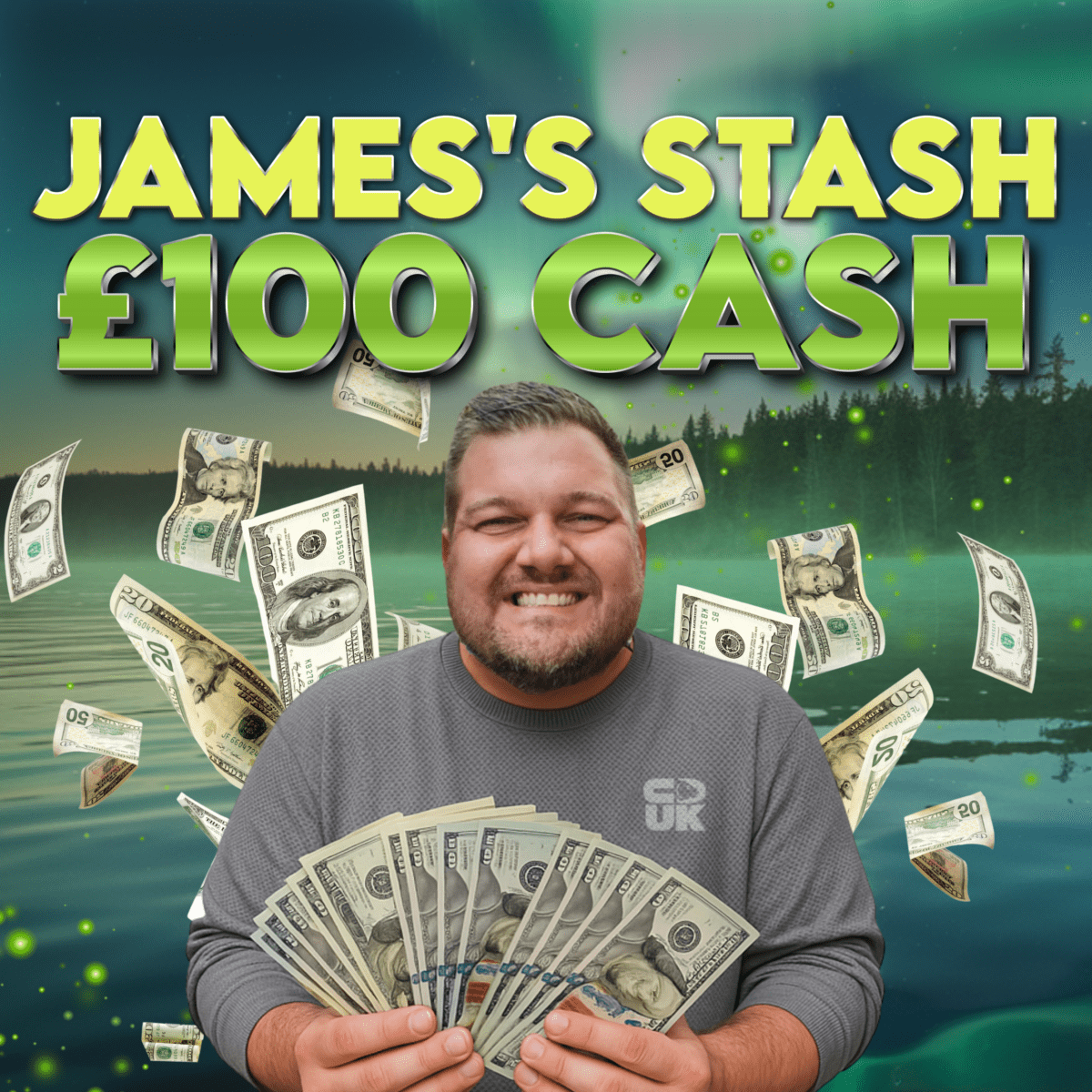 🤑 JAMES'S STASH 🤑£100 CASH