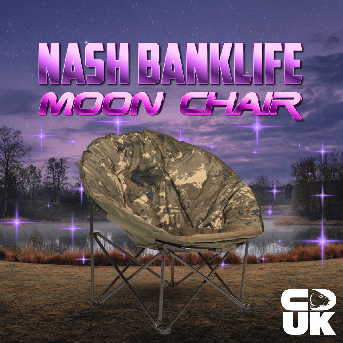 Nash Bank Life Camo Moon Chair