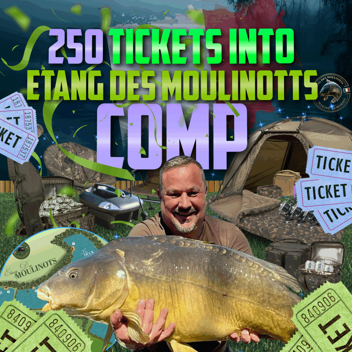MEGA ODDS BOOSTER COMP 250 tickets