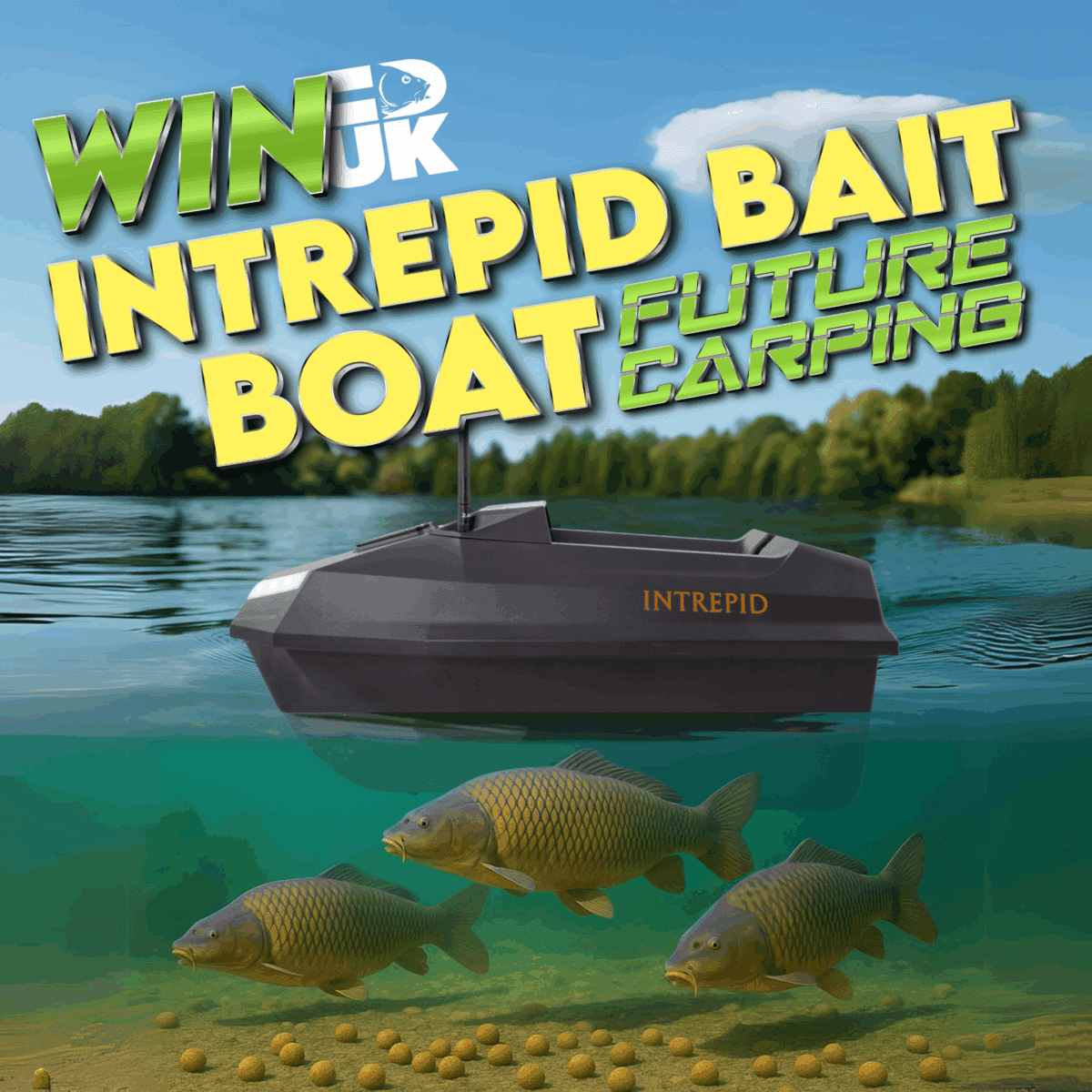 Future Carping Intrepid Bait Boat