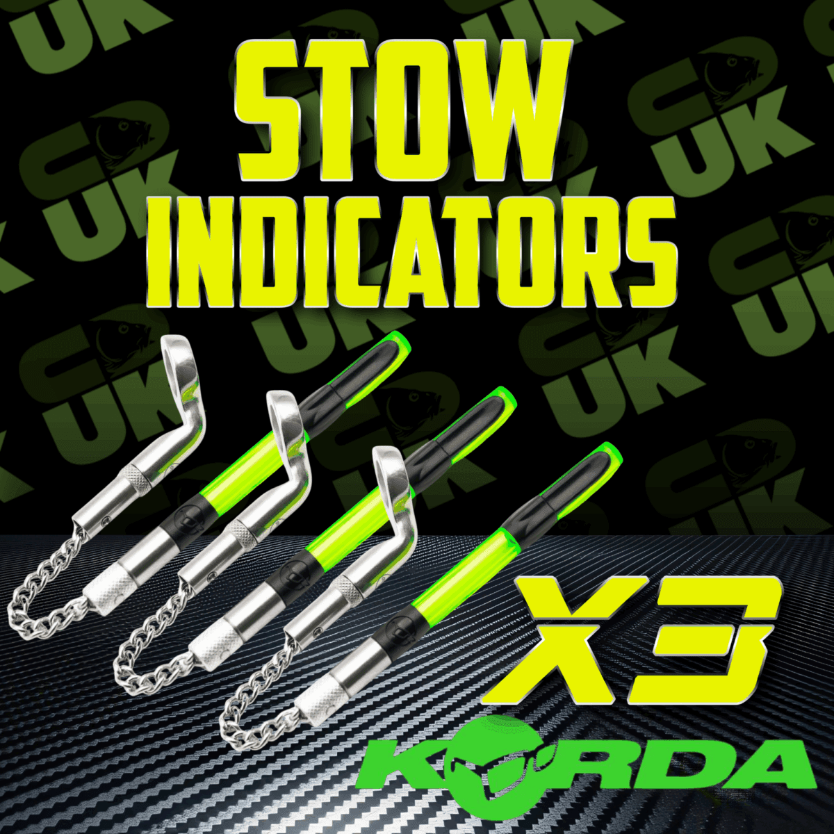 Set of Korda Stow Inidicators